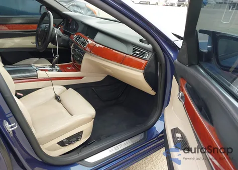 2011 BMW 750I from USA, damaged, VIN WBAKA8C54BC446890